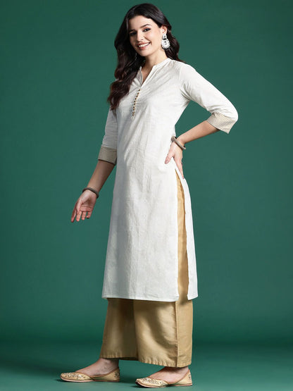 Indyancart IE Ethnic Motifs Printed Kurta