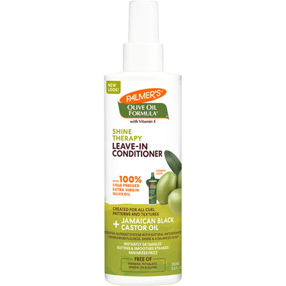 Palmer’s Olive Oil Leave-in Conditioner Spray for Minimized Frizz, Balanced Scalp, Shine