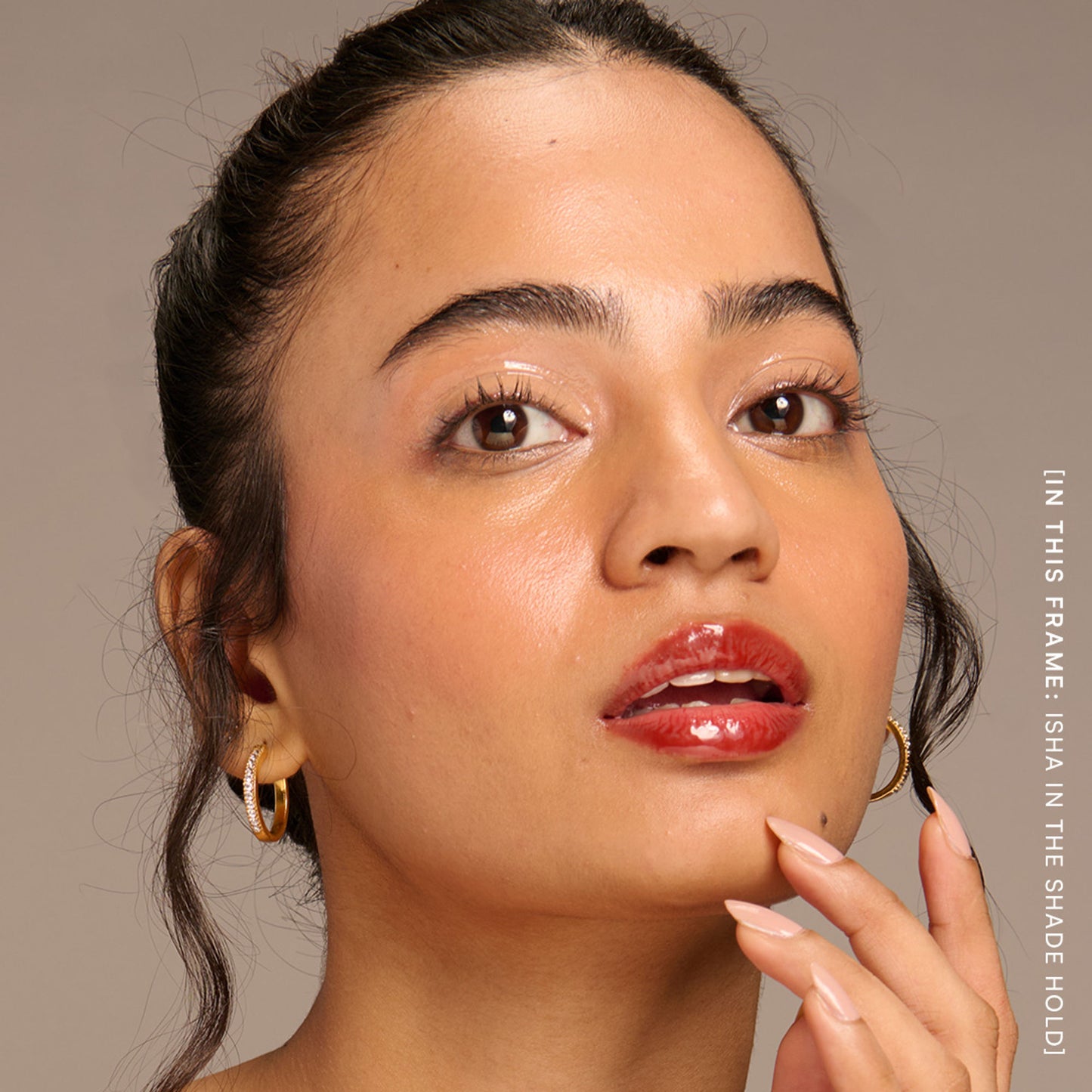 Gush Beauty Balmy Glossy Tinted Lip Oil - Tomato Red