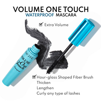 Note Volume One Touch Waterproof Mascara
