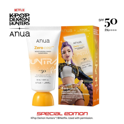Anua Zero-Cast Moisturizing Finish Sunscreen - K-Pop Demon Hunters Special Edition