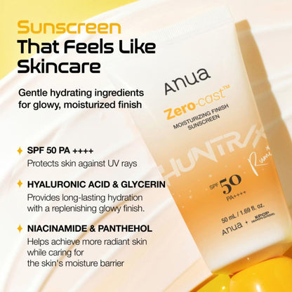 Anua Zero-Cast Moisturizing Finish Sunscreen - K-Pop Demon Hunters Special Edition