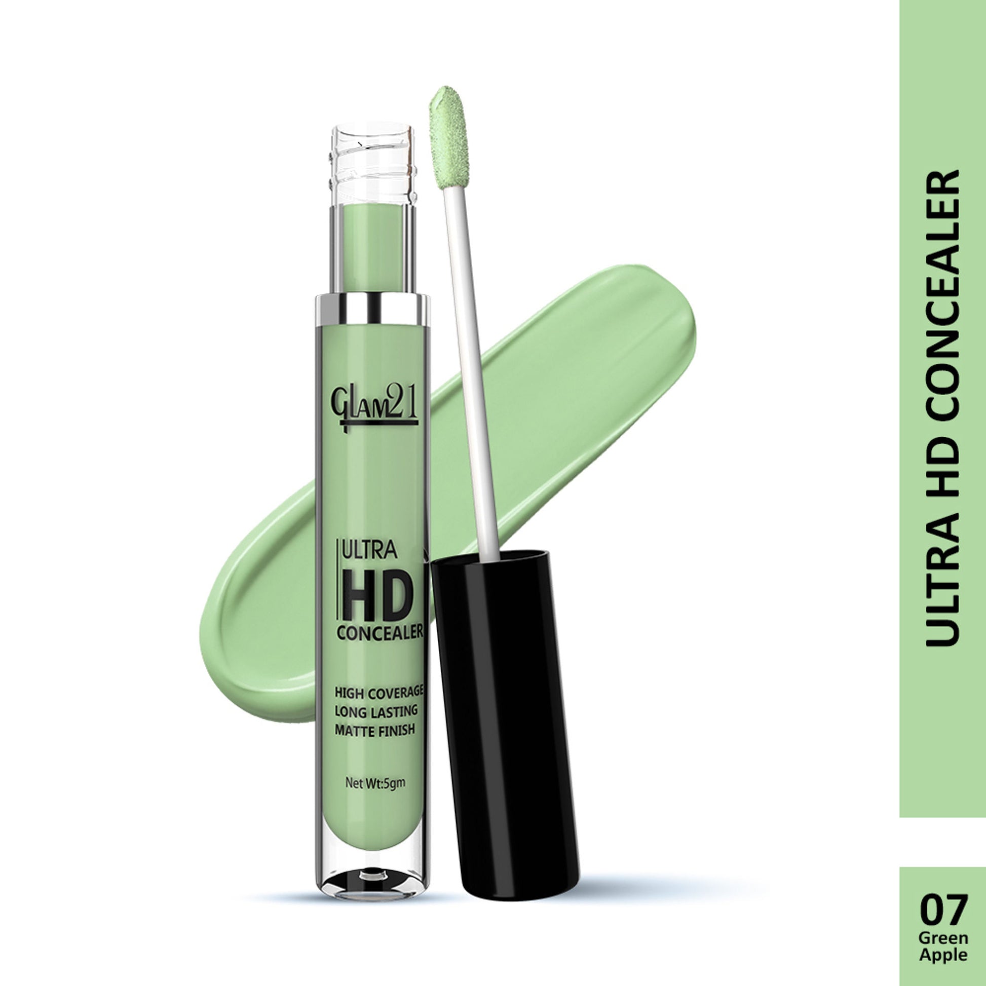 GLAM21 Ultra HD Liquid Concealer - Green Apple
