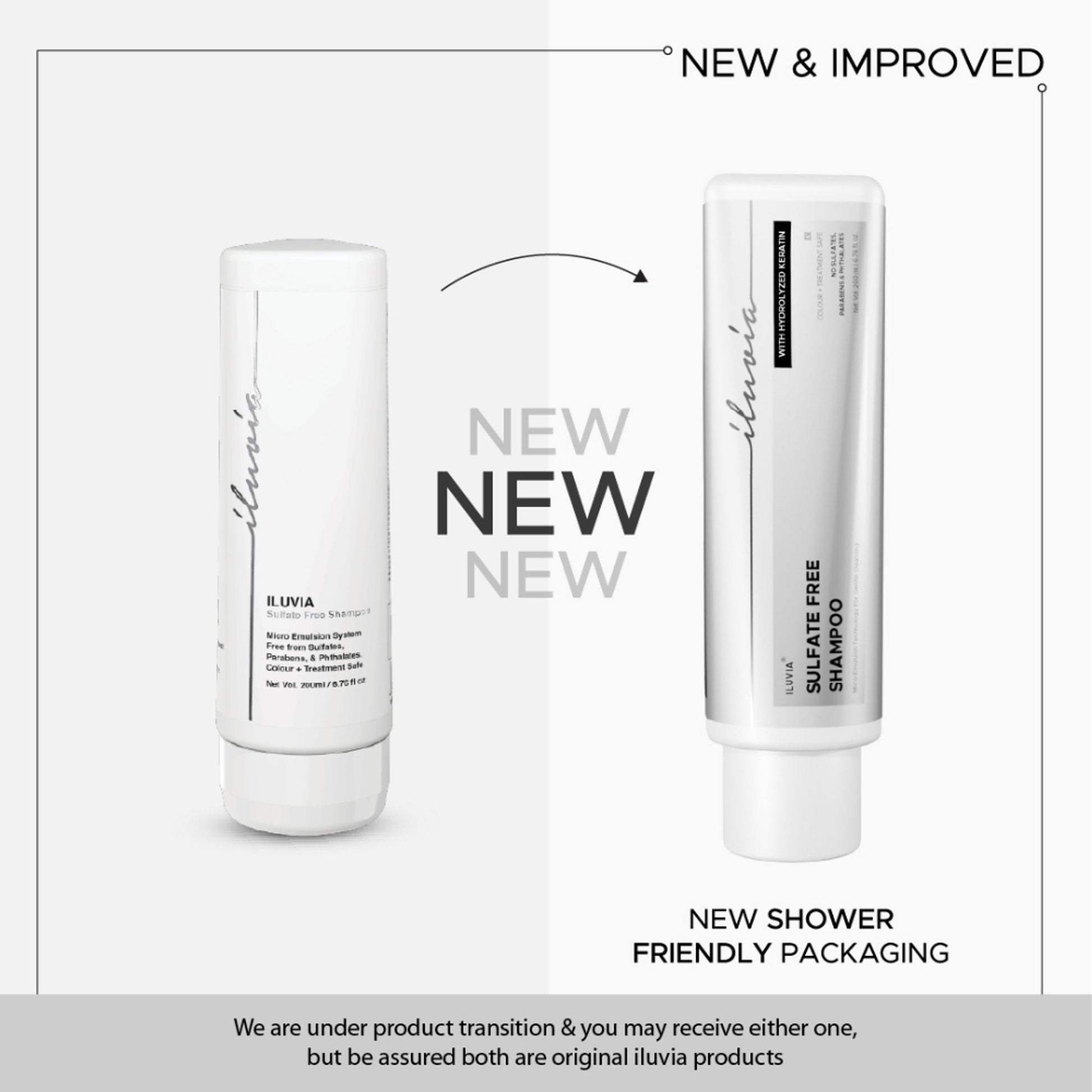 iluvia Sulfate Free Shampoo, pH Balanced, For Dry Hair & Sensitive Scalp, Combats Frizz & Dullness