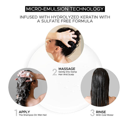 iluvia Sulfate Free Shampoo, pH Balanced, For Dry Hair & Sensitive Scalp, Combats Frizz & Dullness
