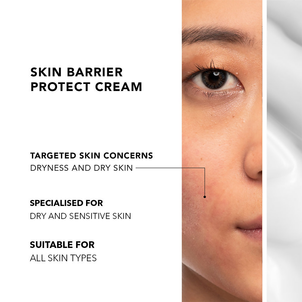 Novology Skin Barrier Moisturizer for dry skin, featuring a creamy face moisturizer in a white jar with blue accents.