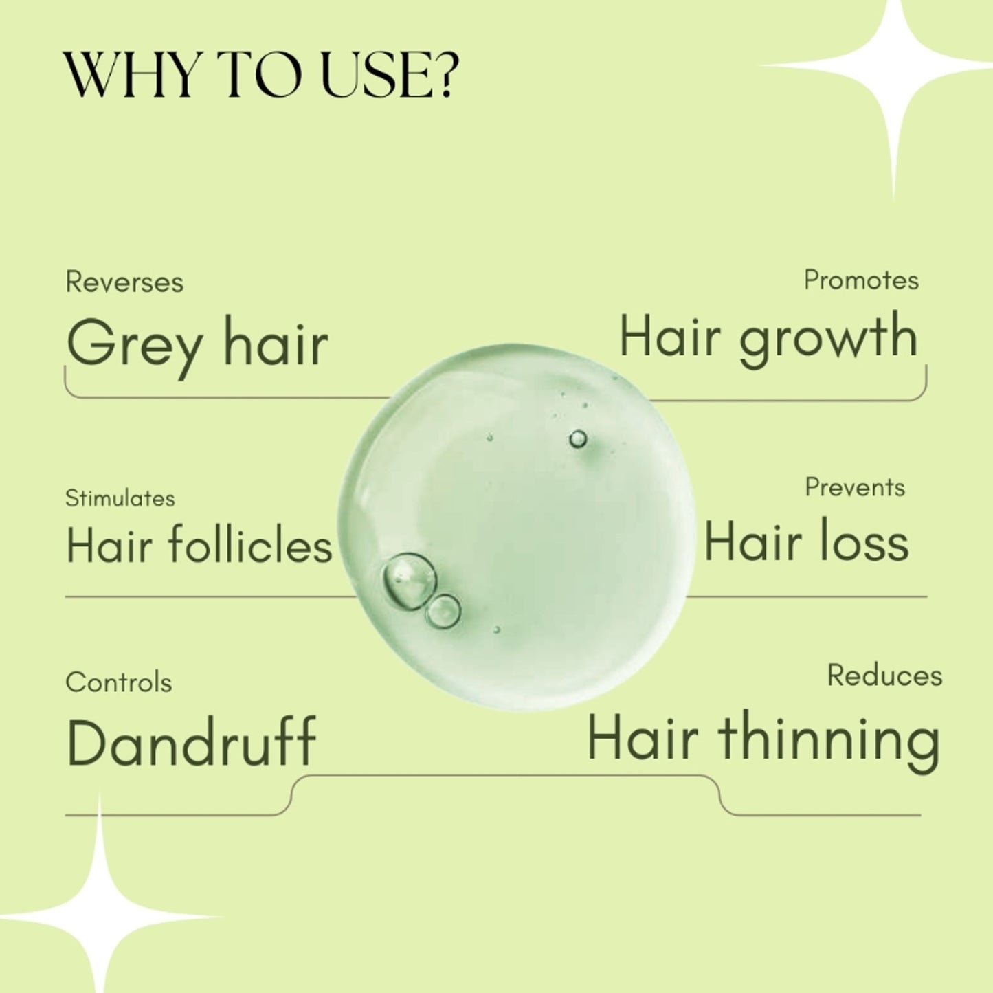 Ecoberry Hair Oil - with Bhringaraj Curry Leaves Indian Gooseberry for Hair Darkening