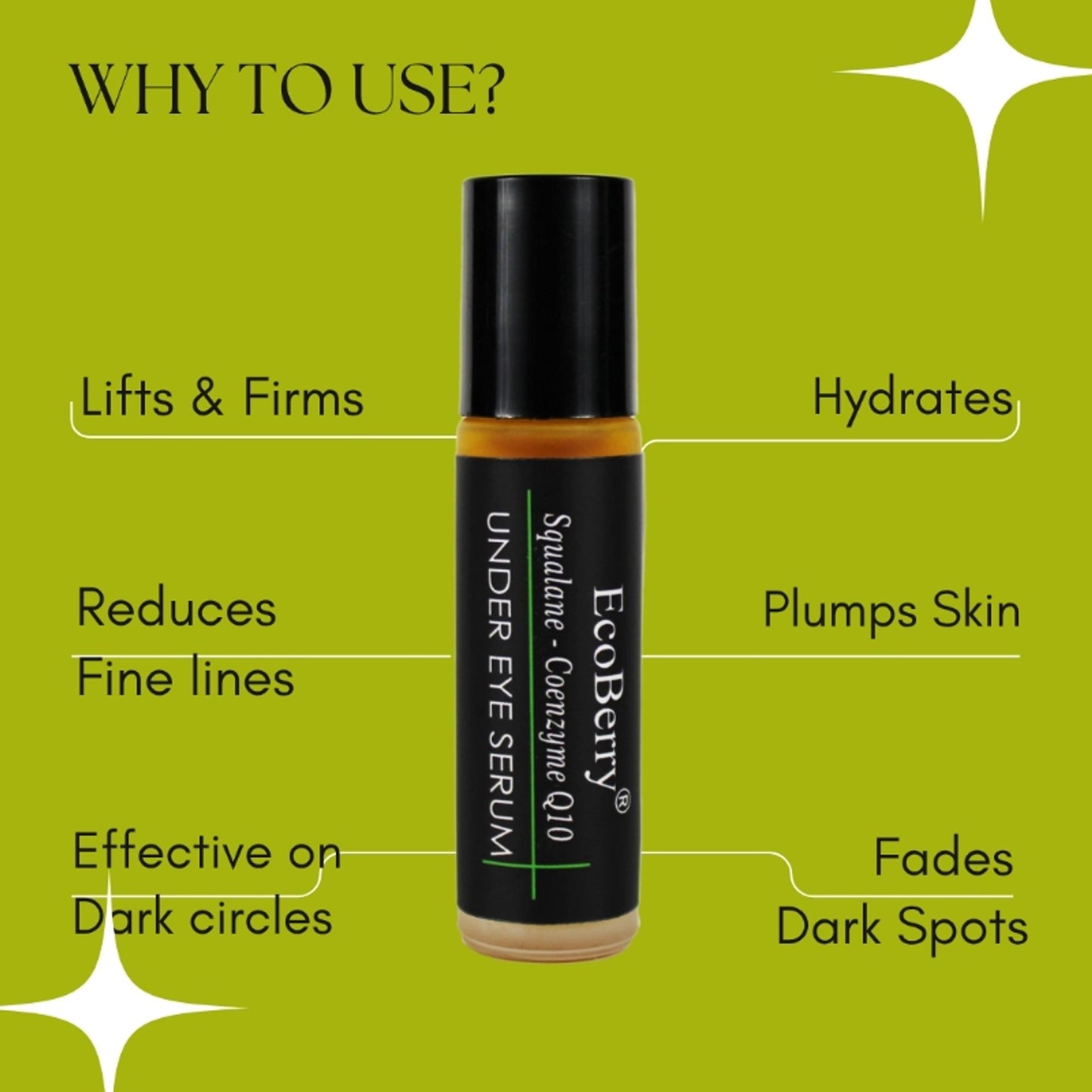 Ecoberry Squalane Coenzyme Q10 Under Eye Serum