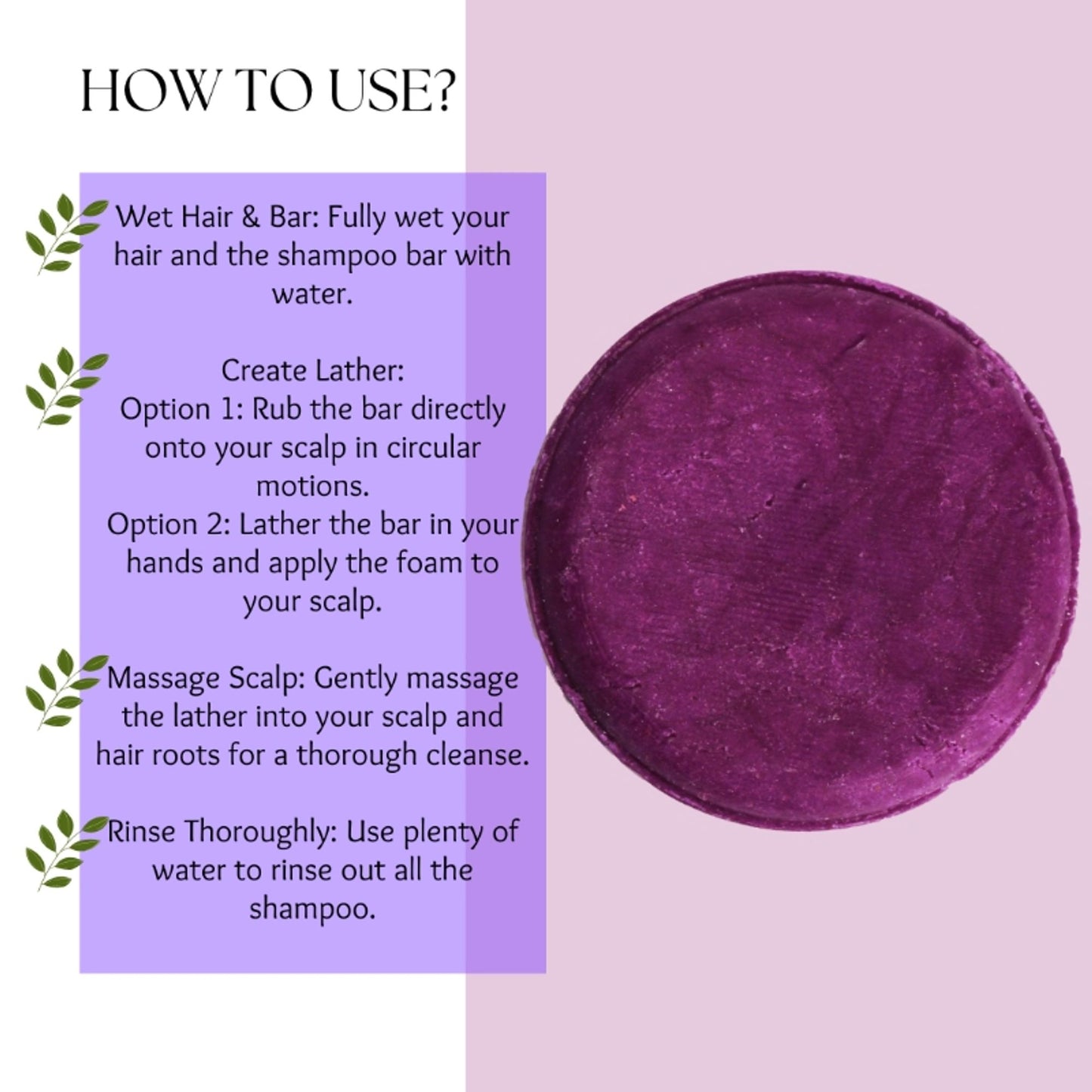 Ecoberry No No Dandruff Organic Shampoo Bar