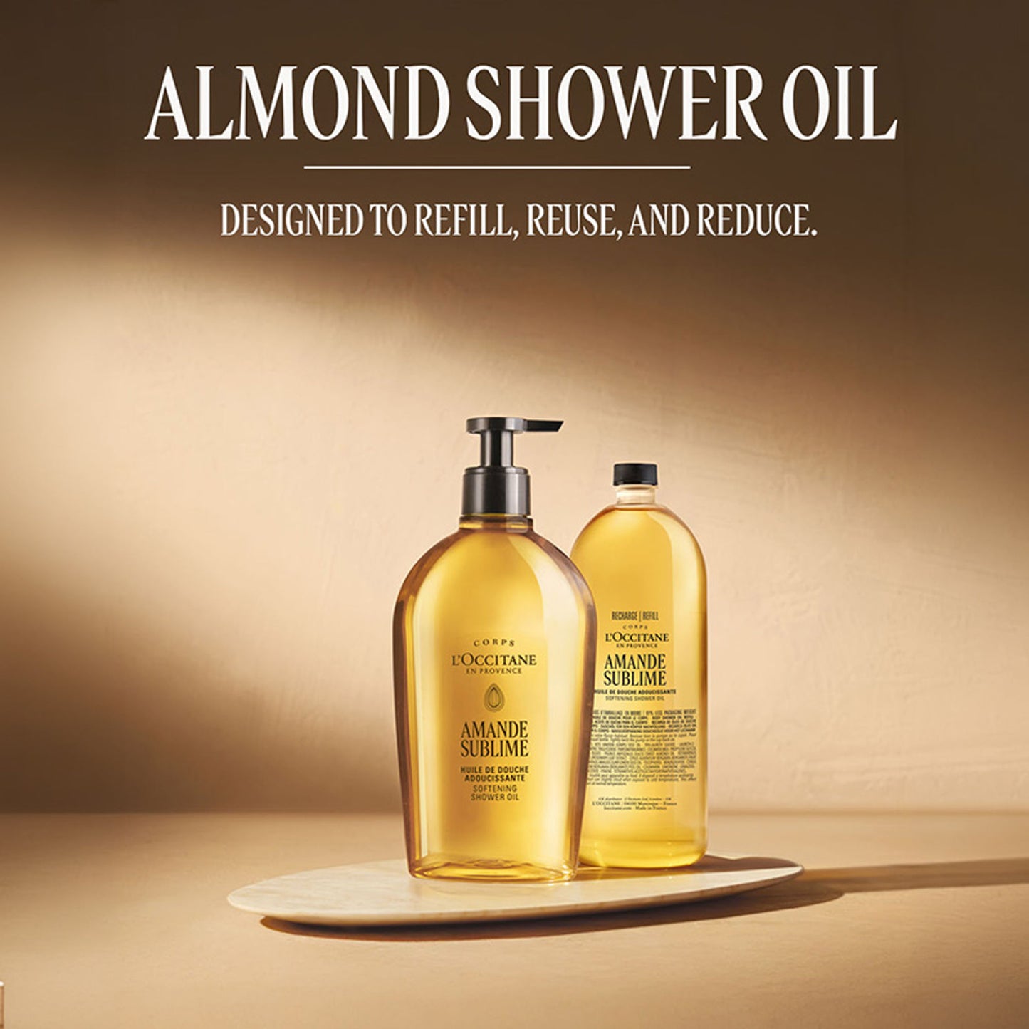 L'Occitane Almond Softening Shower Oil Refill
