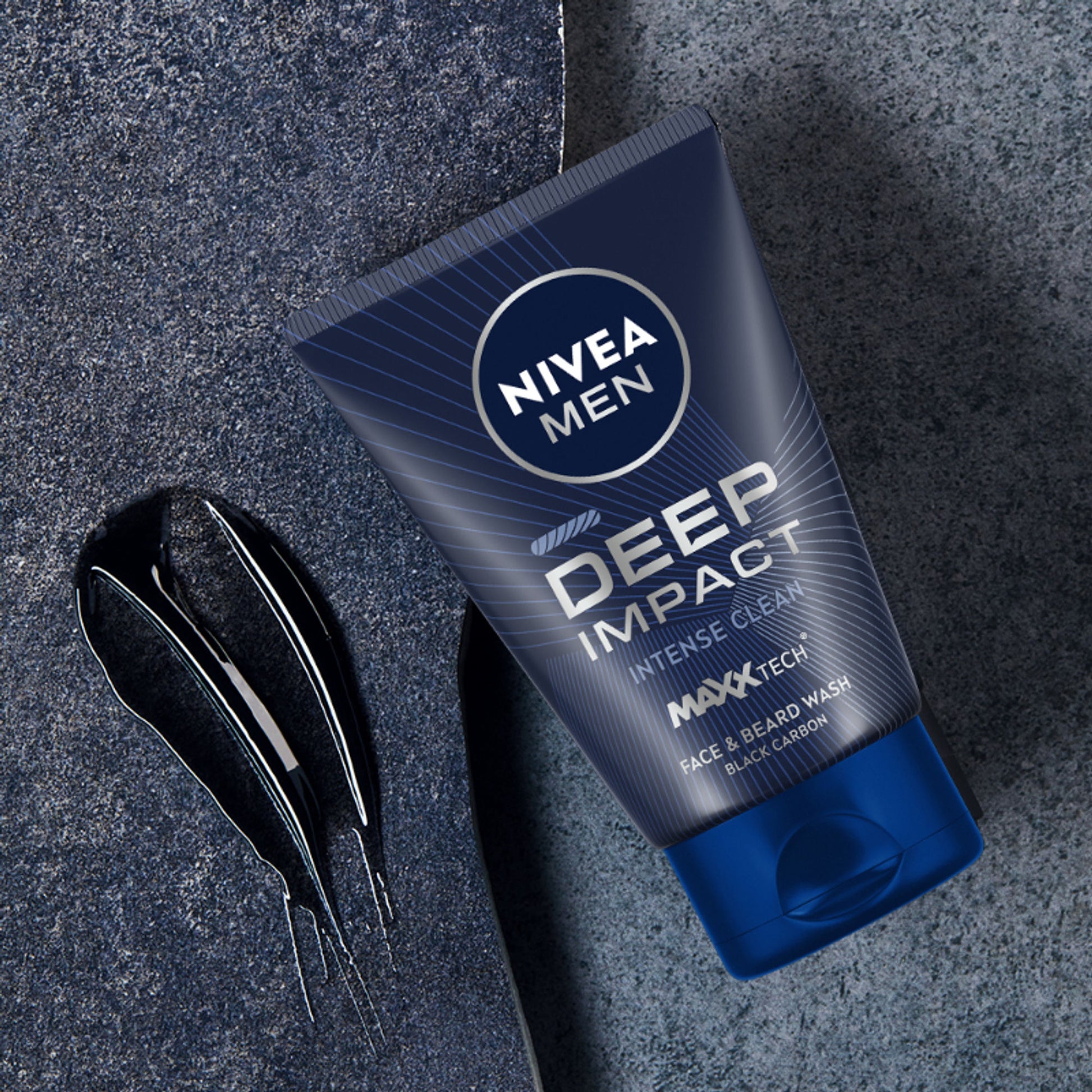 NIVEA Men Deep Impact Intense Clean Face Wash
