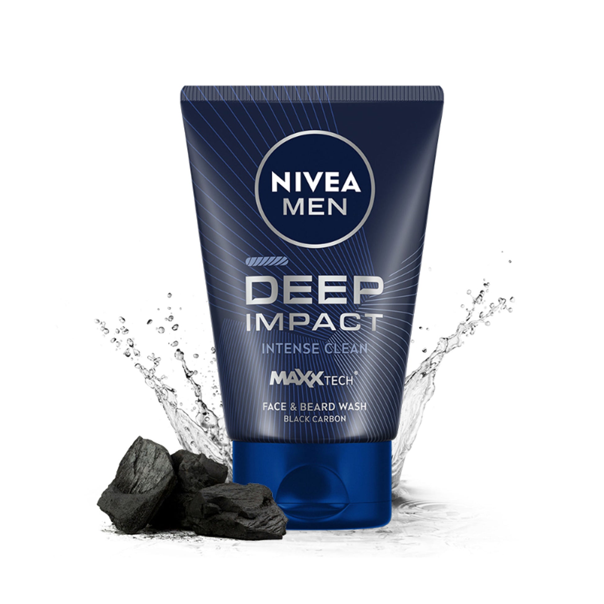 NIVEA Men Deep Impact Intense Clean Face Wash