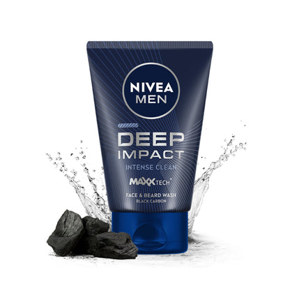 NIVEA Men Deep Impact Intense Clean Face Wash