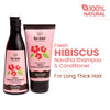 Nat Habit Five Oil Hibiscus Shampoo & Conditioner Combo For Hair Fall Control, 72 Hr Frizz Control