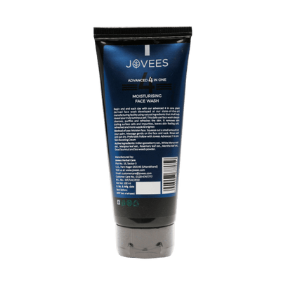 Jovees Men Moisturising Face Wash 4 in 1
