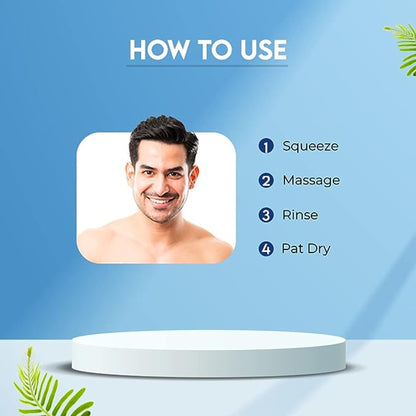 Jovees Men Moisturising Face Wash 4 in 1