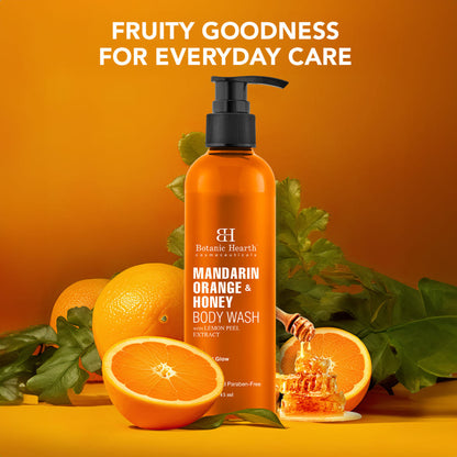 Botanic Hearth Mandarin Orange & Honey Body Wash
