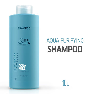 Wella Professionals Invigo Balance Aqua Pure Purifying Shampoo for Dry Hair & Nourished Scalp