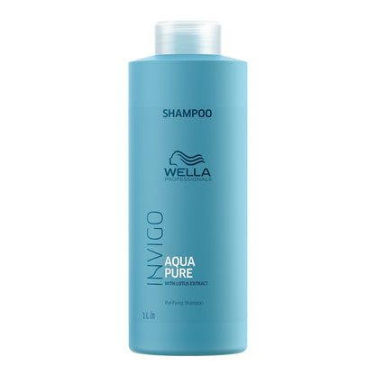 Wella Professionals Invigo Balance Aqua Pure Purifying Shampoo for Dry Hair & Nourished Scalp