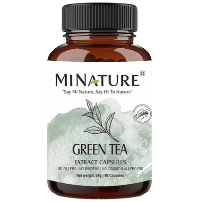 Minature Green Tea Extract Capsules
