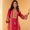 Dhiyona VA Women'sEthnic Motifs Printed Sequinned Chanderi Silk Kurta with Trousers And Dupatta