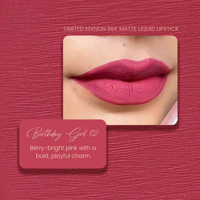 Parul Garg Beauty Limited Edition Liquid Lipstick - Birthday Girl