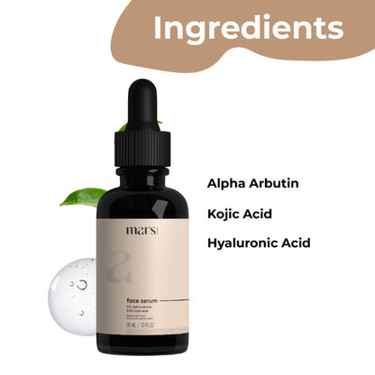 Mars by GHC Alpha Arbutin Face Serum For Dark Spots & Pigmentation