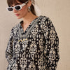 Dhiyona IE Women Printed Regular Pure Cotton Kurta with Trousers