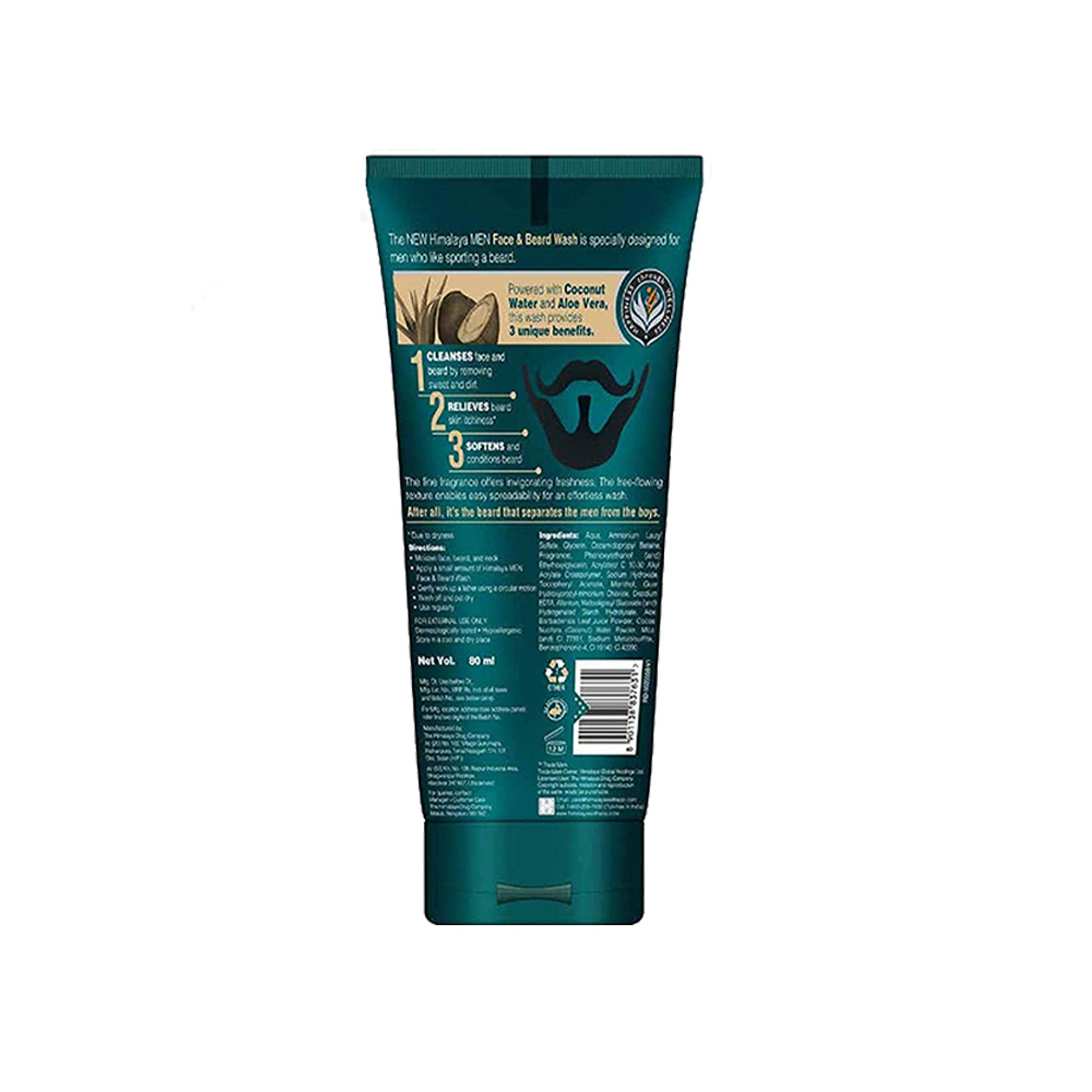Himalaya Men Face & Beard Wash