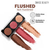 Swiss Beauty Cheek-A-Boo 3 In One Blushe Contour And Highlighter - 3