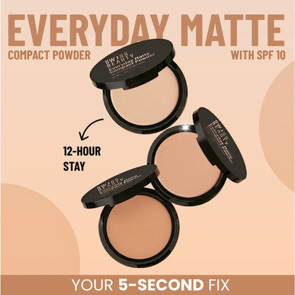 Swiss Beauty Everyday Matte Compact - 5 Almond