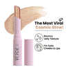 Swiss Beauty Jelly Verse Glow Eyeshadow Stick , Rich Color Payoff, Crease-Proof - Solar Flash
