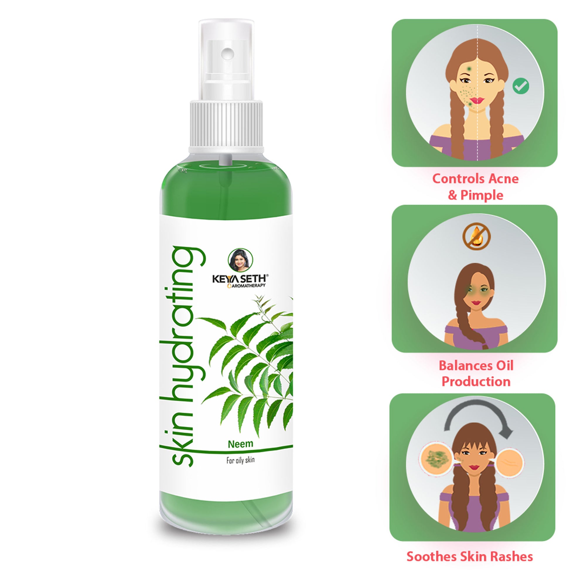 Keya Seth Aromatherapy Skin Hydrating Neem Toner
