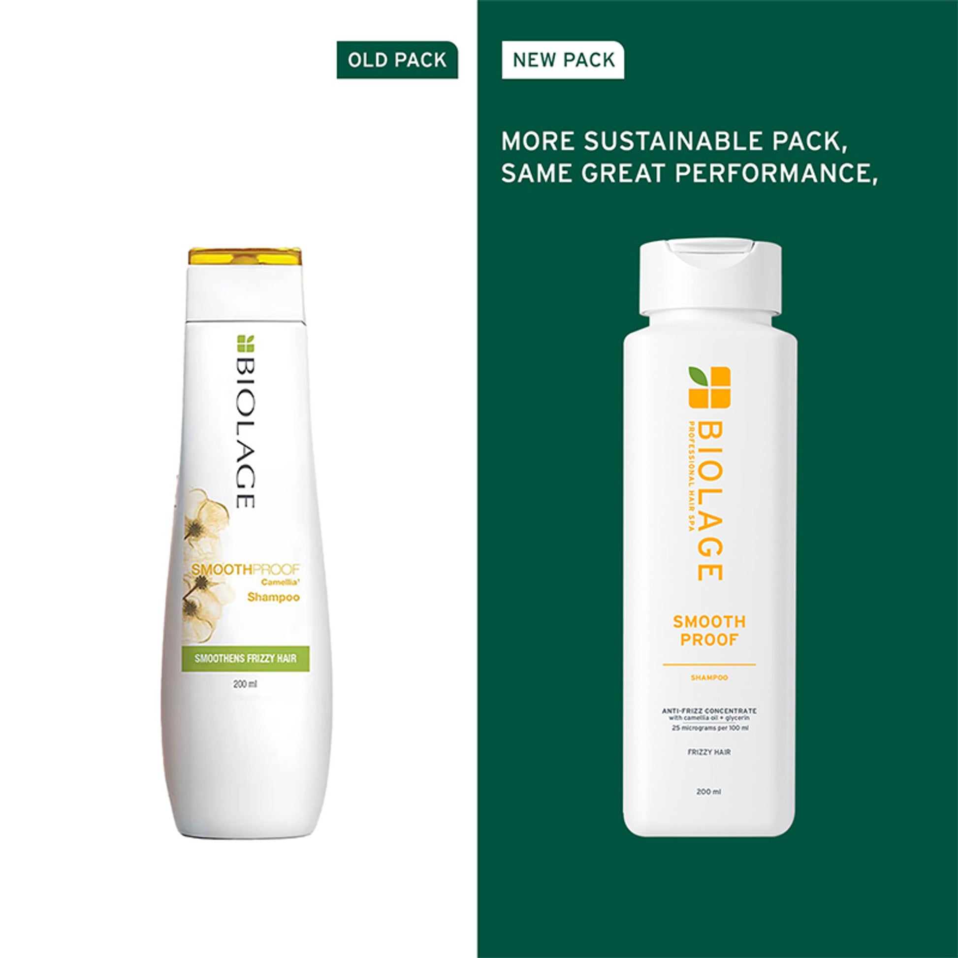 Biolage Smoothproof Professional Shampoo for Dry and Frizzy Hair, 72 HRS FRIZZ CONTROL