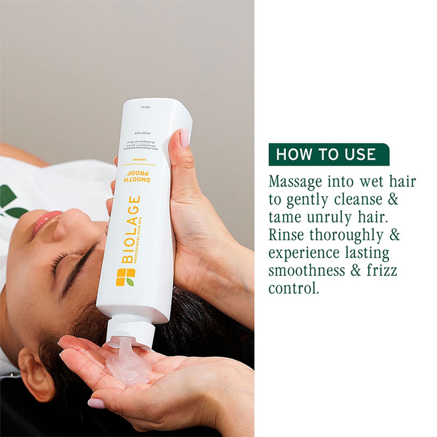 Biolage Smoothproof Professional Shampoo for Dry and Frizzy Hair, 72 HRS FRIZZ CONTROL