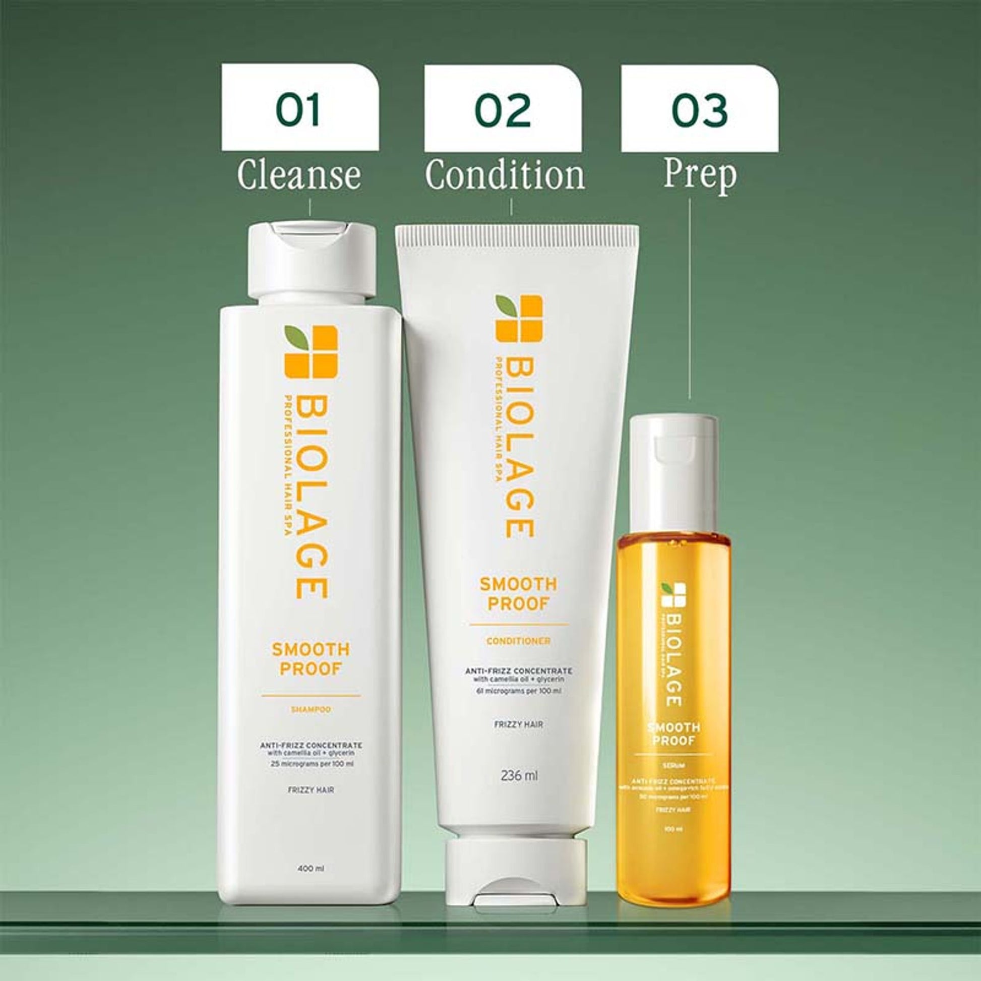 Biolage Smoothproof Professional Shampoo for Dry and Frizzy Hair, 72 HRS FRIZZ CONTROL