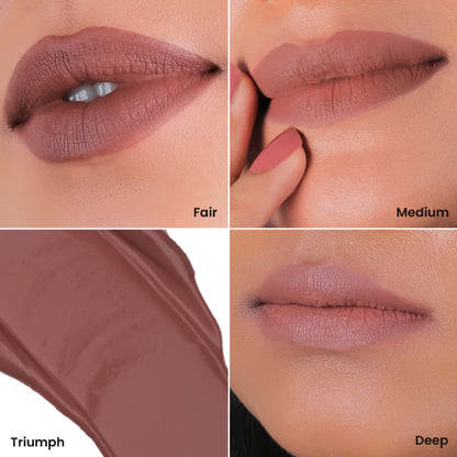 La Mior Can Do It All Velvet Liquid Lipstick - Triumph