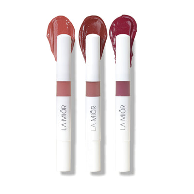 La Mior Peptide Glaze Lip Balm - Combo Of 3 - Cinnamon Sugar