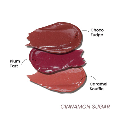 La Mior Peptide Glaze Lip Balm - Combo Of 3 - Cinnamon Sugar
