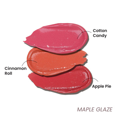 La Mior Peptide Glaze Lip Balm - Combo Of 3 - Maple Glaze