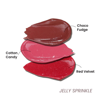 La Mior Peptide Glaze Lip Balm - Combo Of 3 - Jelly Sprinkle