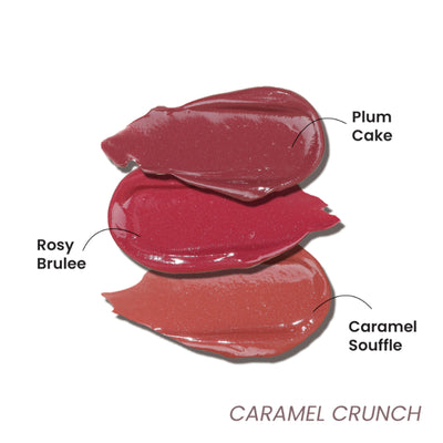La Mior Peptide Glaze Lip Balm - Combo Of 3 - Caramel Crunch