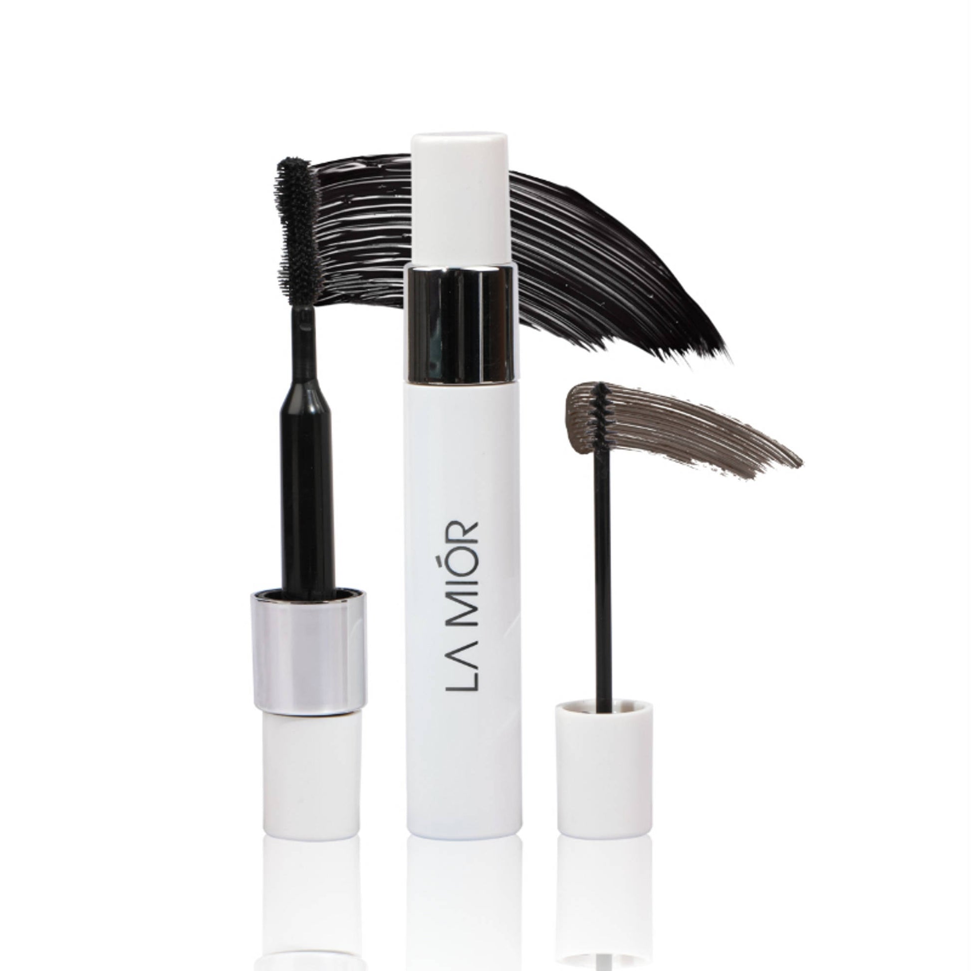 La Mior What The Lash! Mascara & Flexilift Brow Gel Duo - Ultra Black