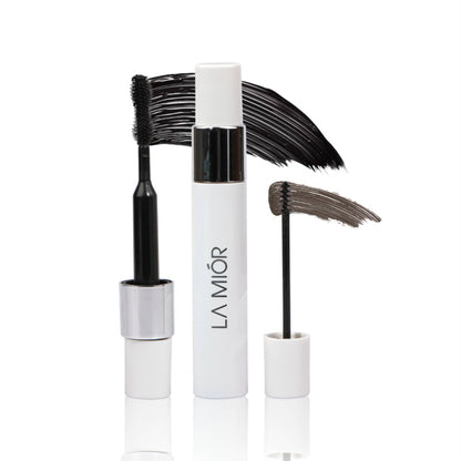 La Mior What The Lash! Mascara & Flexilift Brow Gel Duo - Ultra Black
