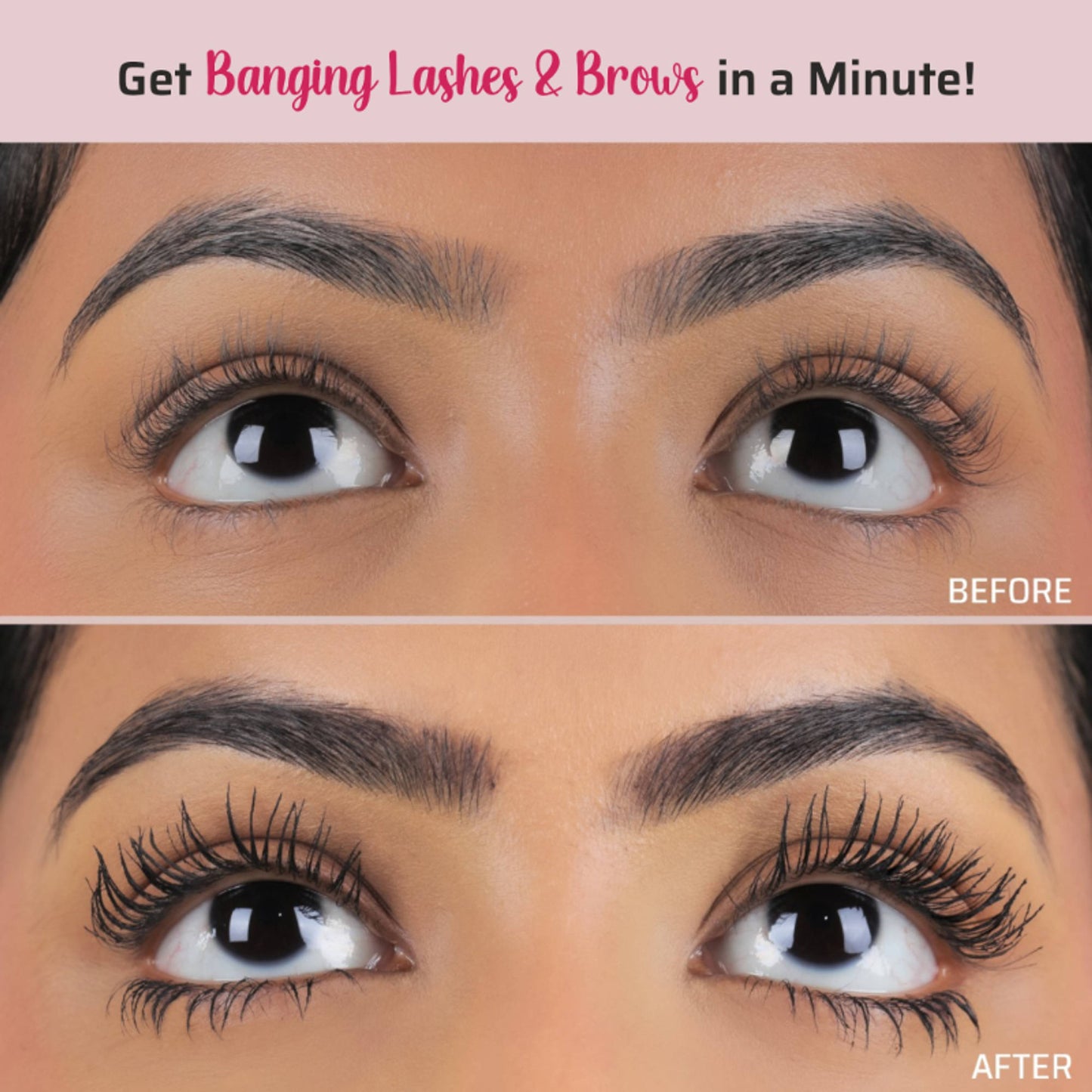 La Mior What The Lash! Mascara & Flexilift Brow Gel Duo - Ultra Black