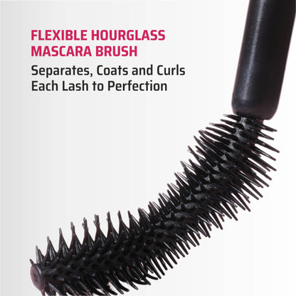 La Mior What The Lash! Mascara & Flexilift Brow Gel Duo - Ultra Black