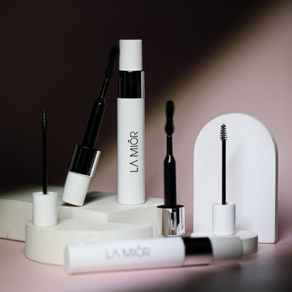 La Mior What The Lash! Mascara & Flexilift Brow Gel Duo - Ultra Black