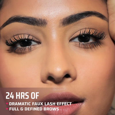 La Mior What The Lash! Mascara & Flexilift Brow Gel Duo - Ultra Black