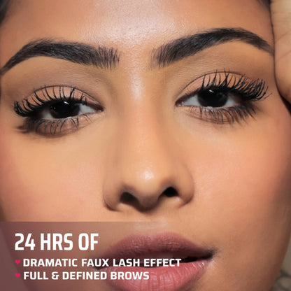La Mior What The Lash! Mascara & Flexilift Brow Gel Duo - Ultra Black
