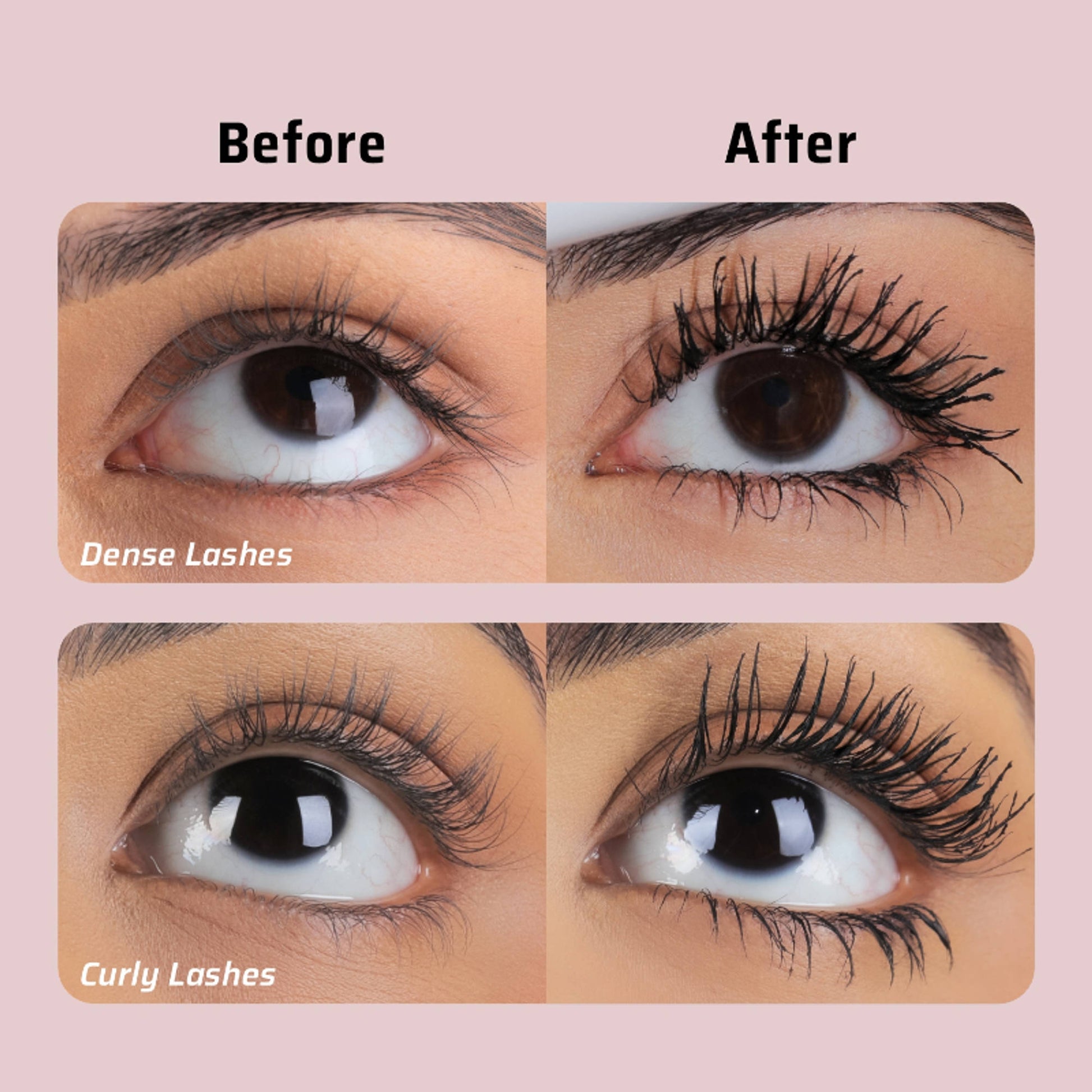 La Mior What The Lash! Mascara & Flexilift Brow Gel Duo - Ultra Black